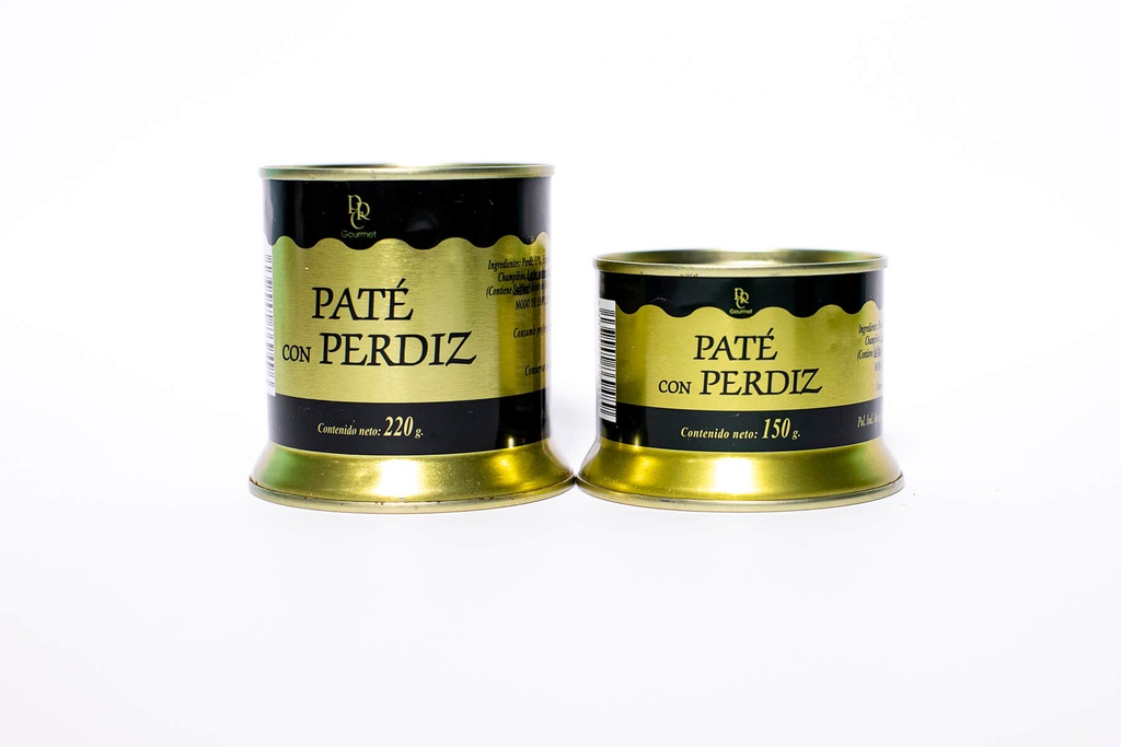 [PATE0021] LA REAL CAROLINA PATE PERDIZ TARRINA 1KG