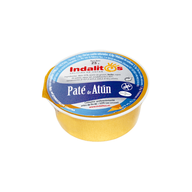 INDALITOS PATE ATUN 45 X 25 GR