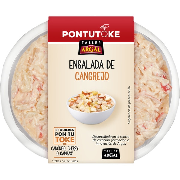 [ENSALADA0009] ARGAL ENSALADA CANGREJO 240 GR
