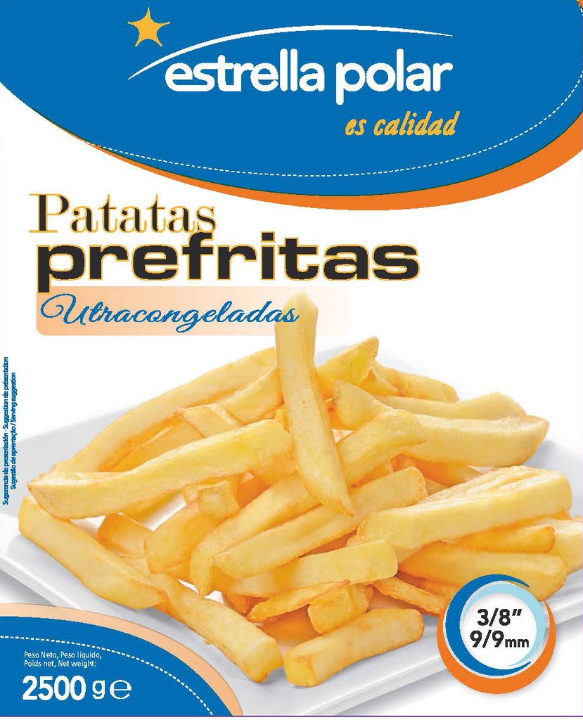 [CONGELADO0001] ESTRELLA POLAR PATATAS PREFRITAS