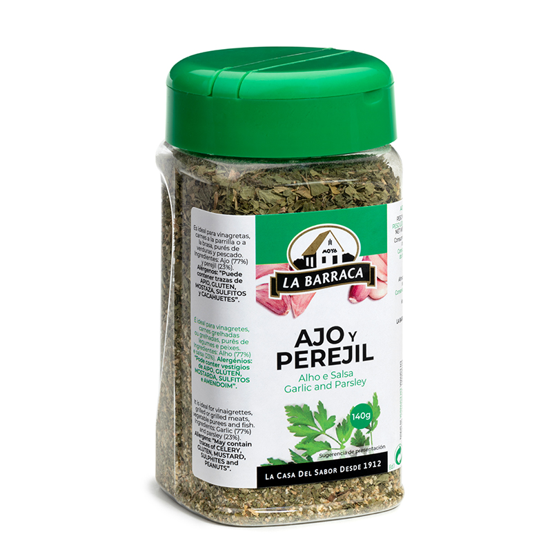 BARRACA AJO Y PEREJIL 140 GR