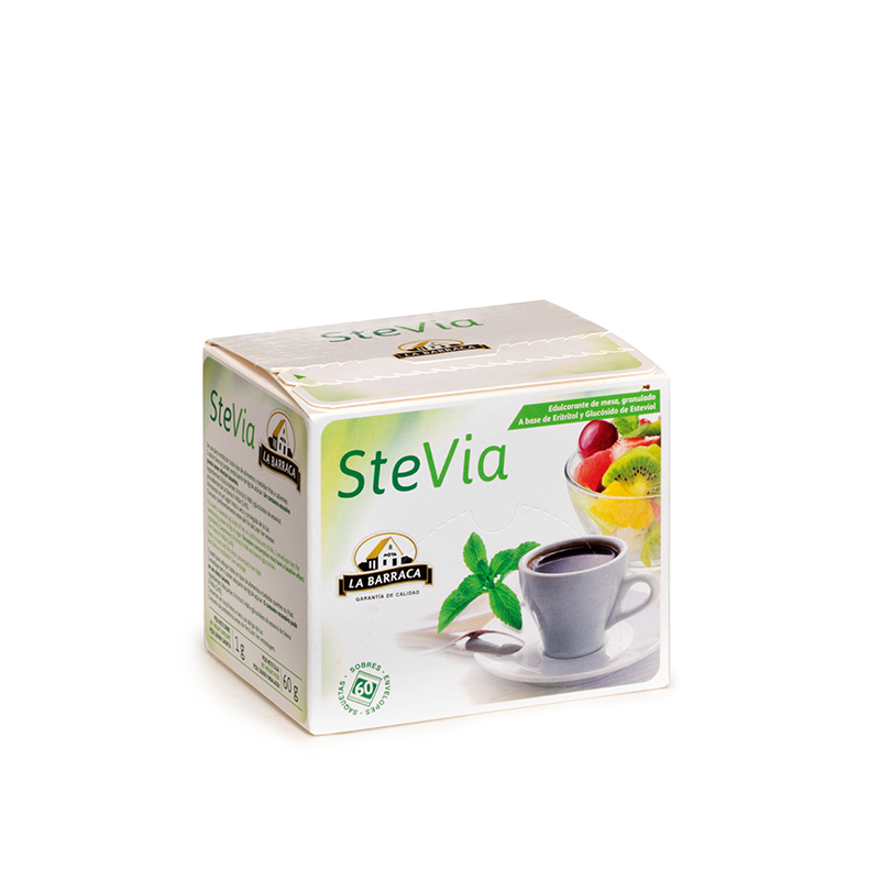 [EDULCORANTE0009] BARRACA STEVIA EDULCORANTE NATURAL 60 SOBRE