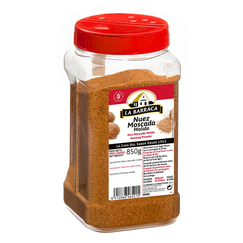 [NUEZMOSCADA0005] BARRACA NUEZ MOSCADA MOLIDA BOTE HOSTELERIA