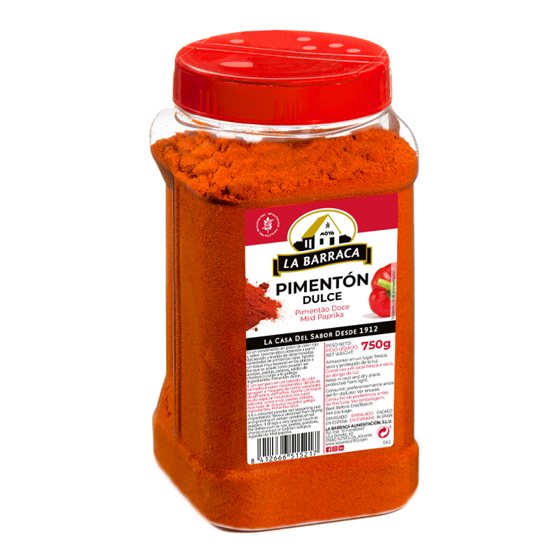 [PIMENTON0007] BARRACA PIMENTON DULCE 810 GR