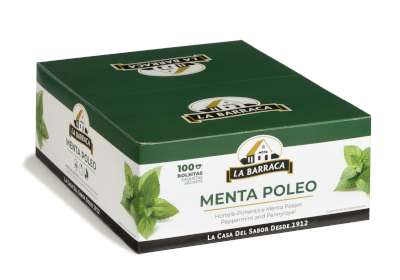 BARRACA POLEO MENTA 100 UND