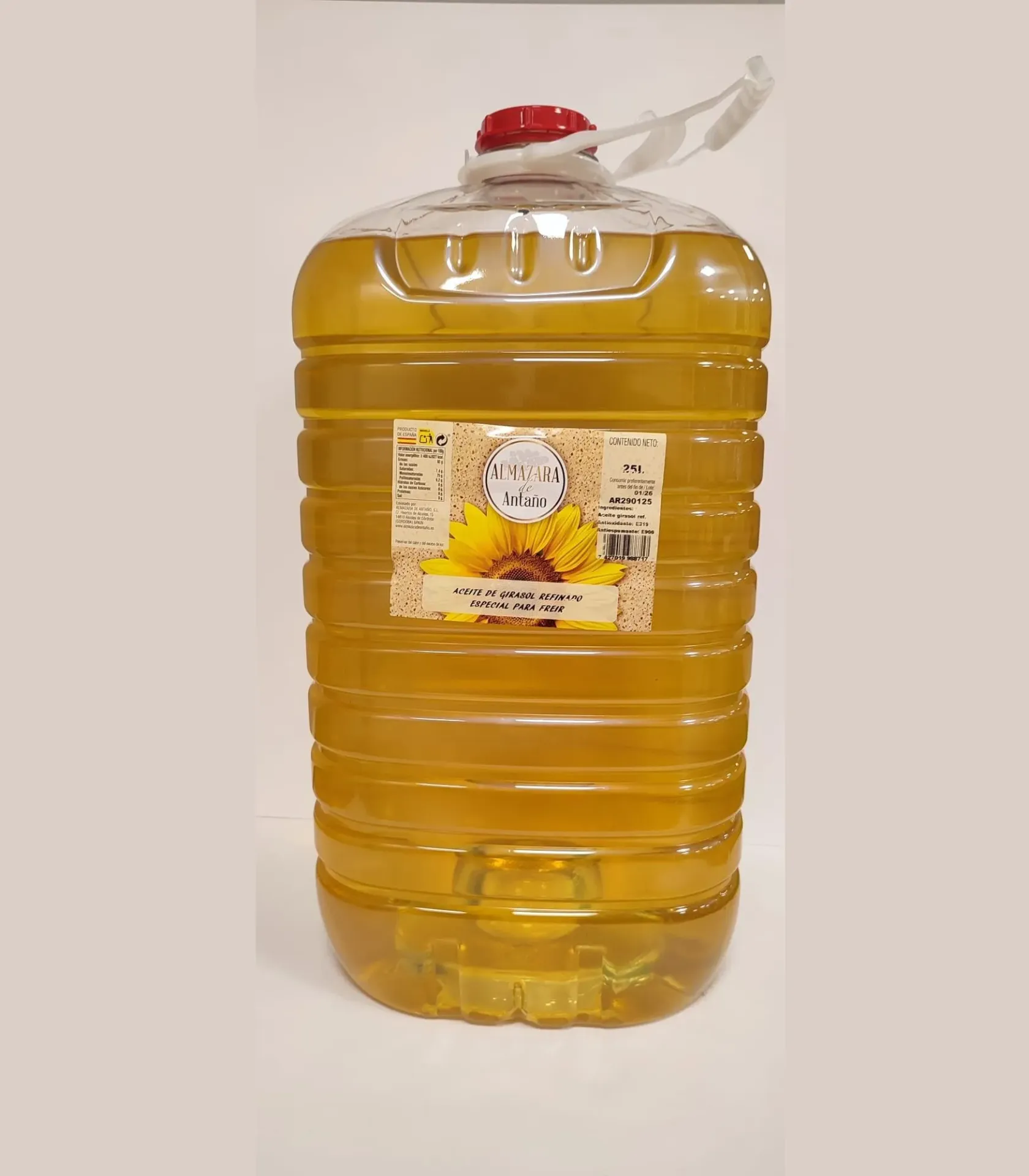 [ACEITESEMILLAS0010] ALMAZARA DE ANTAÑO ALTO OLEICO 25 L.