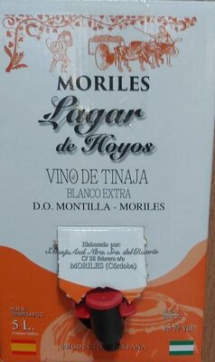 [VINOBLANCO0058] LAGAR DE HOYOS VINO TINAJA 15º 5 L