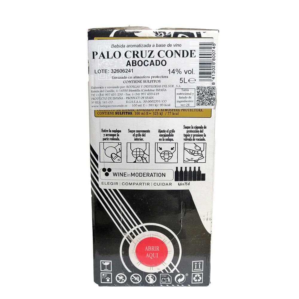 CRUZ CONDE PALO CORTADO 5 L