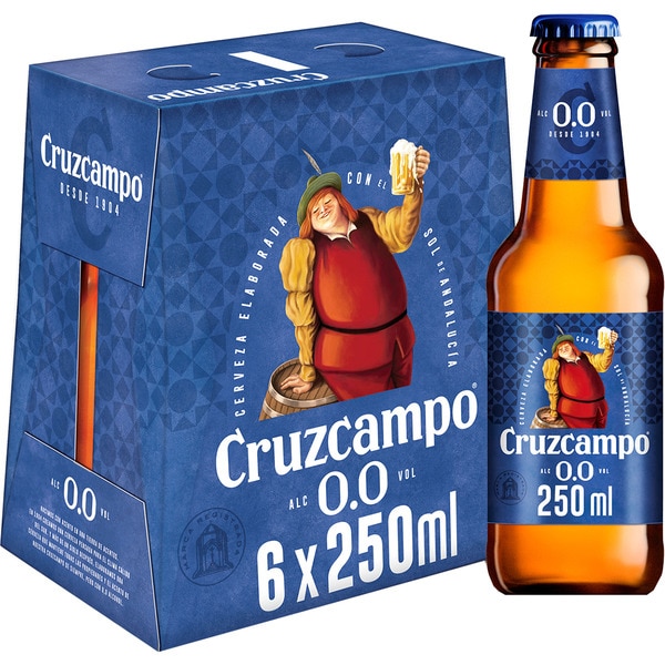 [CERVEZA0054] CRUZCAMPO SIN 1/4 S/R