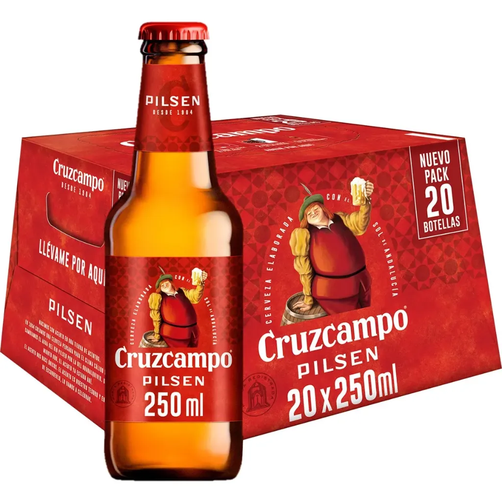 [CERVEZA0079] CRUZCAMPO BOTELLIN 20X25 CL