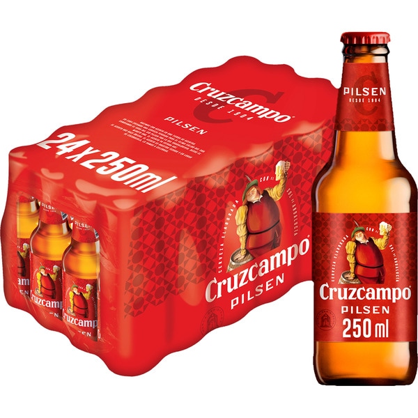 CRUZCAMPO CERVEZA S/R 25 CL