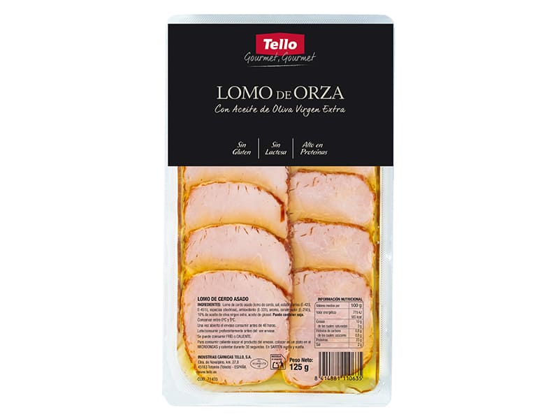 TELLO GOURMET LOMO DE ORZA
