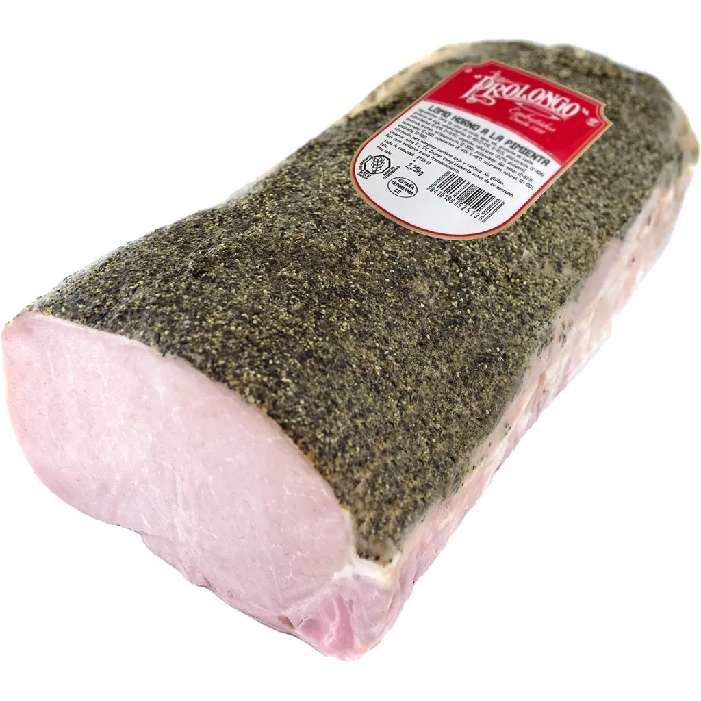 [LOMO0057] PROLONGO LOMO HORNO PIMIENTA CORTE