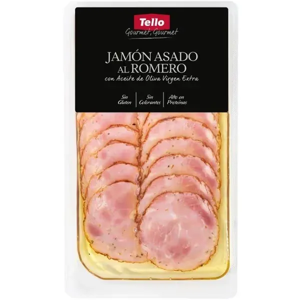 [JAMONASADO0003] TELLO JAMON ASADO LONCHEADO 125 G