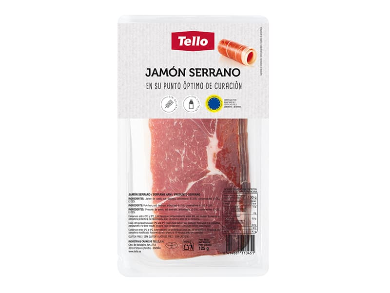 [JAMONASADO0003] TELLO JAMON ASADO LONCHEADO 125 G