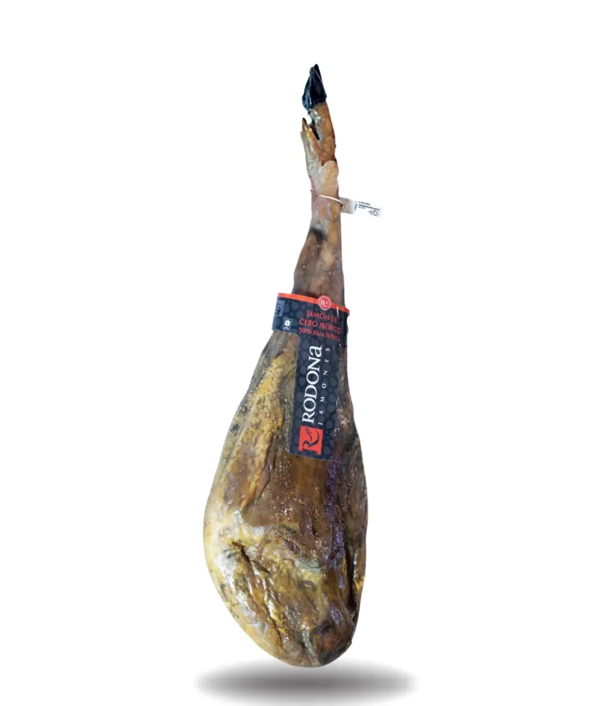 [JAMON0038] RODONA JAMON CEBO GRANJA BRIDA BLANCA