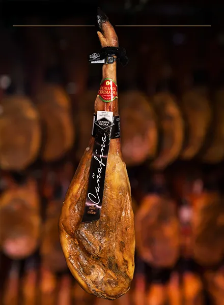 ESTIRPE JAMON IBERICO BELLOTA ETIQ. ROJA
