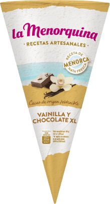 [HELADO0008] LA MENORQUINA CONO VAINILLA CHOCO PACK 4
