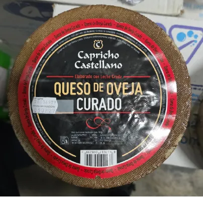 [8437017048299] CAPRICHO CASTELLANO OVEJA LECHE CRUDA