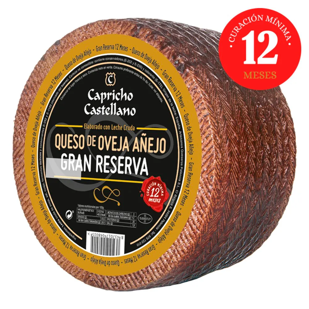 CAPRICHO CASTELLANO OVEJA LECHE CRUDA