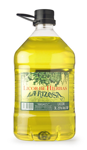 [LICOR0119] LA RIZOSA LICOR HIERBAS 3 L