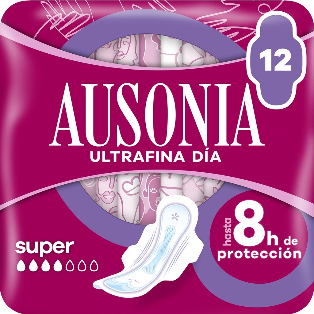 [COMPRESAS0004] AUSONIA SUPER ALAS 12 UND