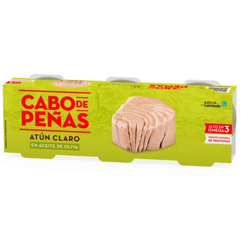 CABO DE PEÑAS ATUN OLIVA PACK 3+1