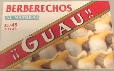 GUAU BERBERECHOS 35/45 PIEZAS 111GR