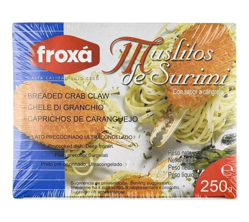 FROXA MUSLITOS CANGREJO 24 UND 250 GR