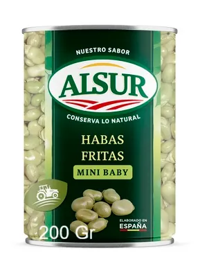 [HABAS0013] ALSUR HABAS FRITAS LATA 200 gr