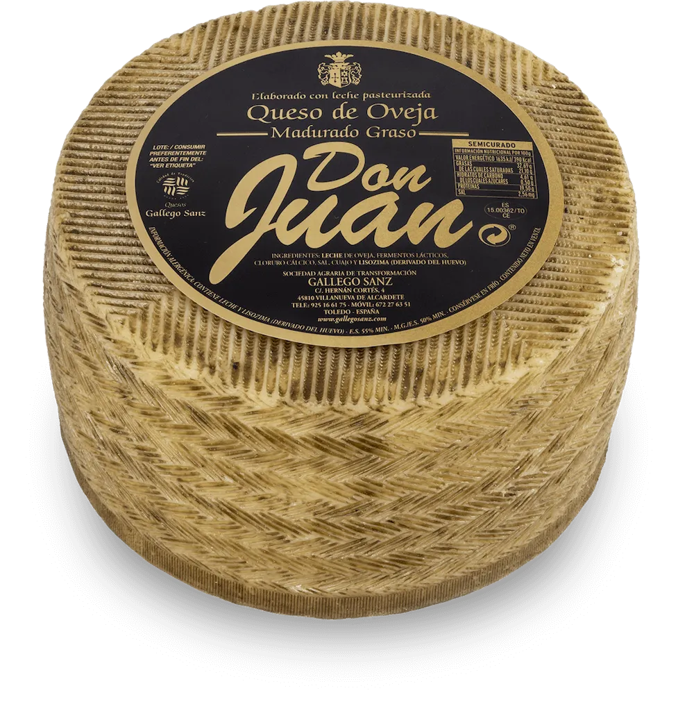 DON JUAN QUESO OVEJA SEMICURADO