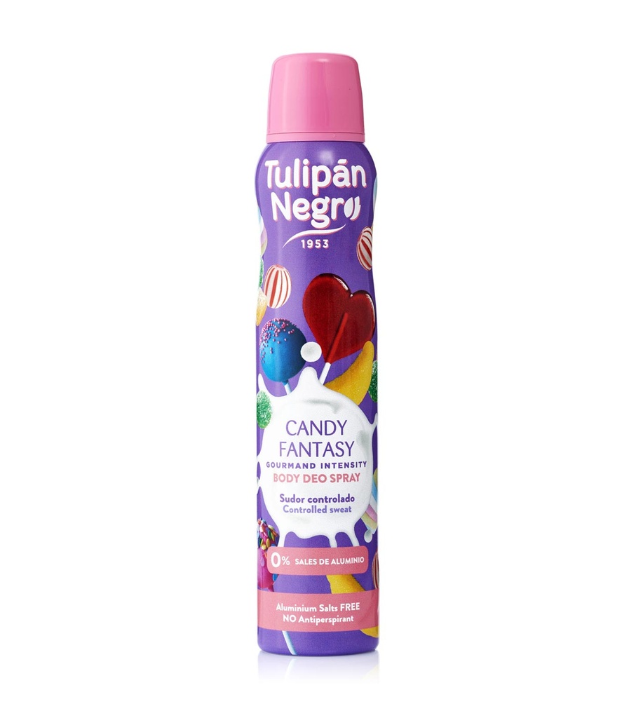 TULIPAN NEGRO DESODORANTE CANDY FANTASY 150ML SPRAY