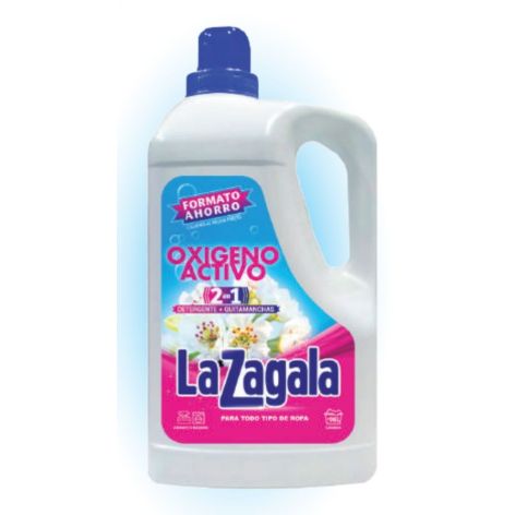 LA ZAGALA DETERGENTE LÍQUIDO OX ACTIVO  5 L