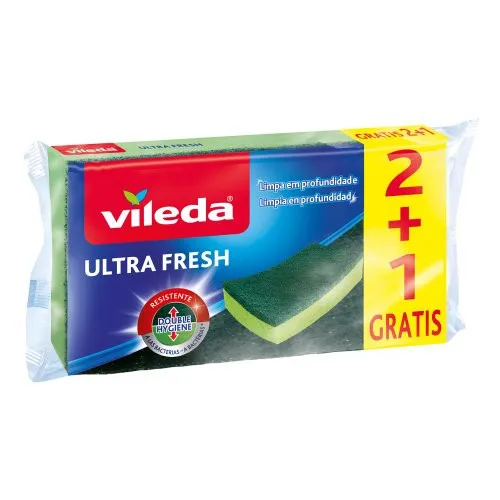 VILEDA SALVA-UÑAS PACK 2+1 UND PROFUND.(VERDE)
