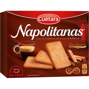 CUETARA PASTELITO NAPOLITANAS 4 UND 72 GR