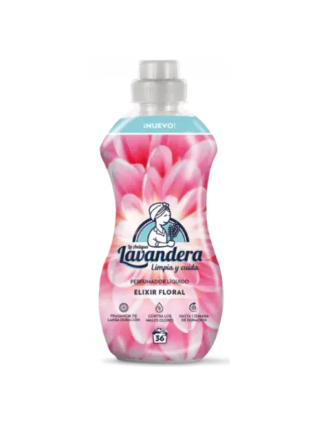 LAVANDERA PERFUMADOR ELIXIR 36 LAVADOS
