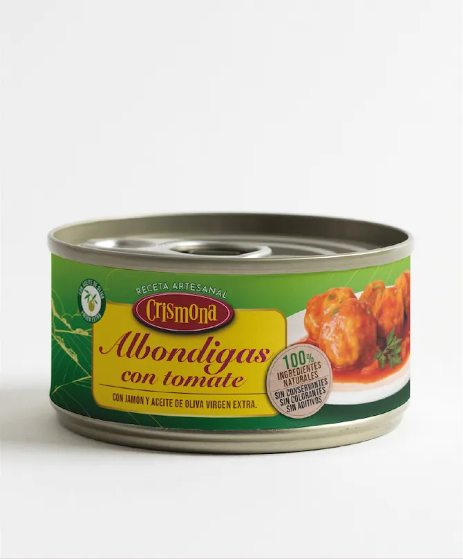 CRISMONA ALBONDIGAS CERDO CON TOMATE 380 GR