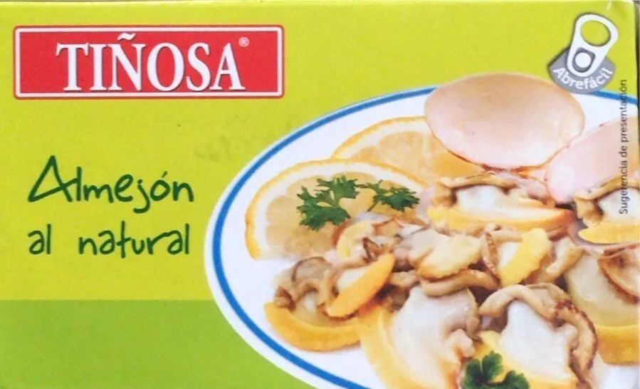 TIÑOSA ALMEJONES AL NATURAL 112 GR
