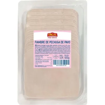 ARGAL PAVO LONCHEADO 500 gr