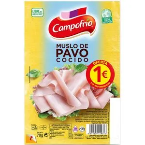 CAMPOFRIO MUSLO DE PAVO 70 GR