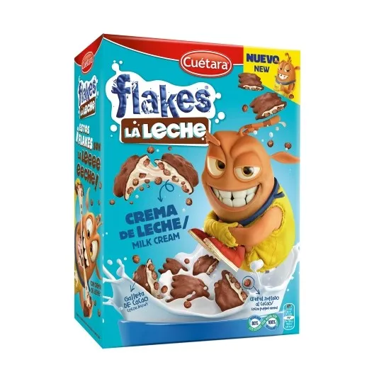 CUETARA FLAKES LA LECHE 480 GR