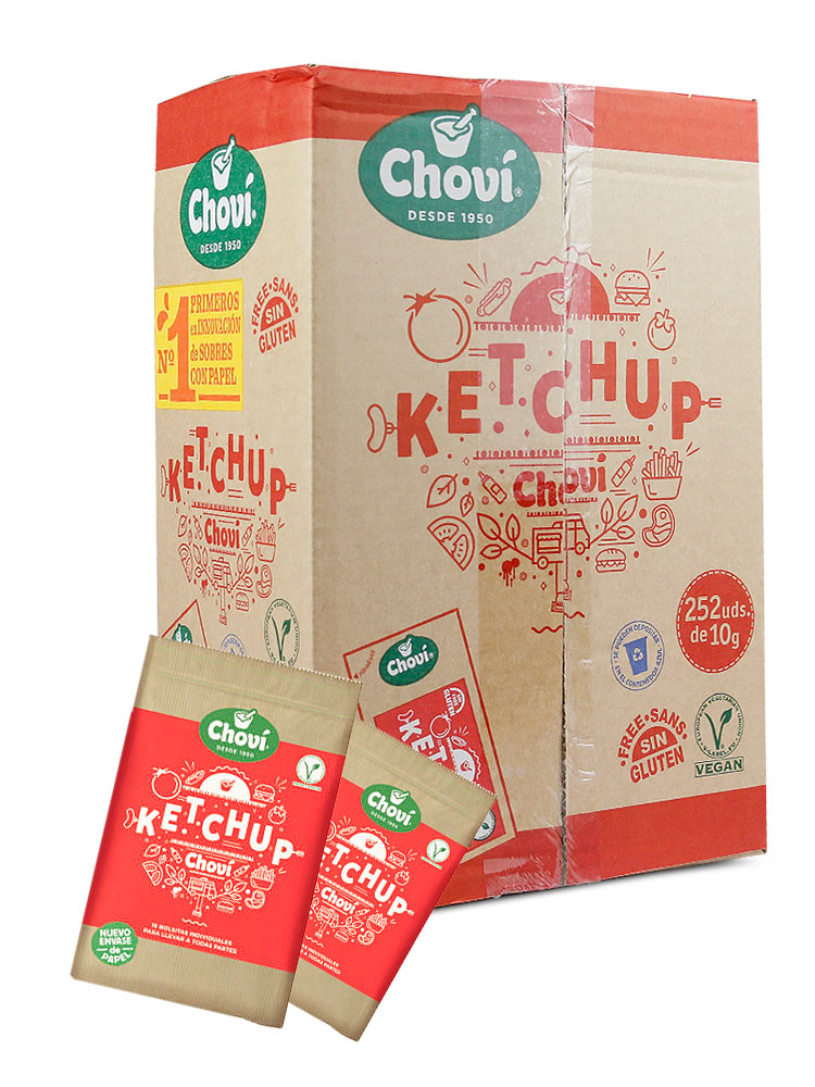 COOSUR KETCHUP BOLSITAS 250 UND